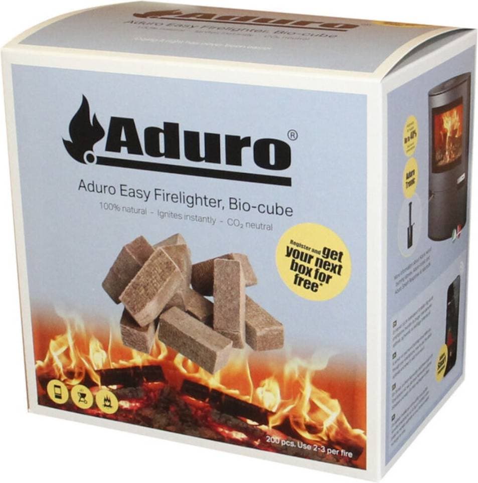 Aduro Optændingsblokke Easy Firelighter Bio-Cube 200 Stk