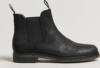 Polo Ralph Lauren Radford Chelsea Boot Black Rough-Out Suede