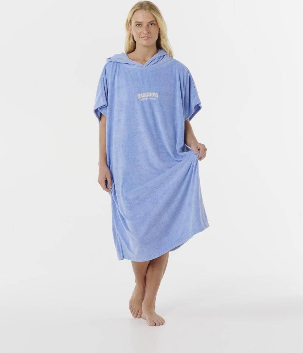 Rip Curl Womens Classic Surf Hooded Towel - Blue