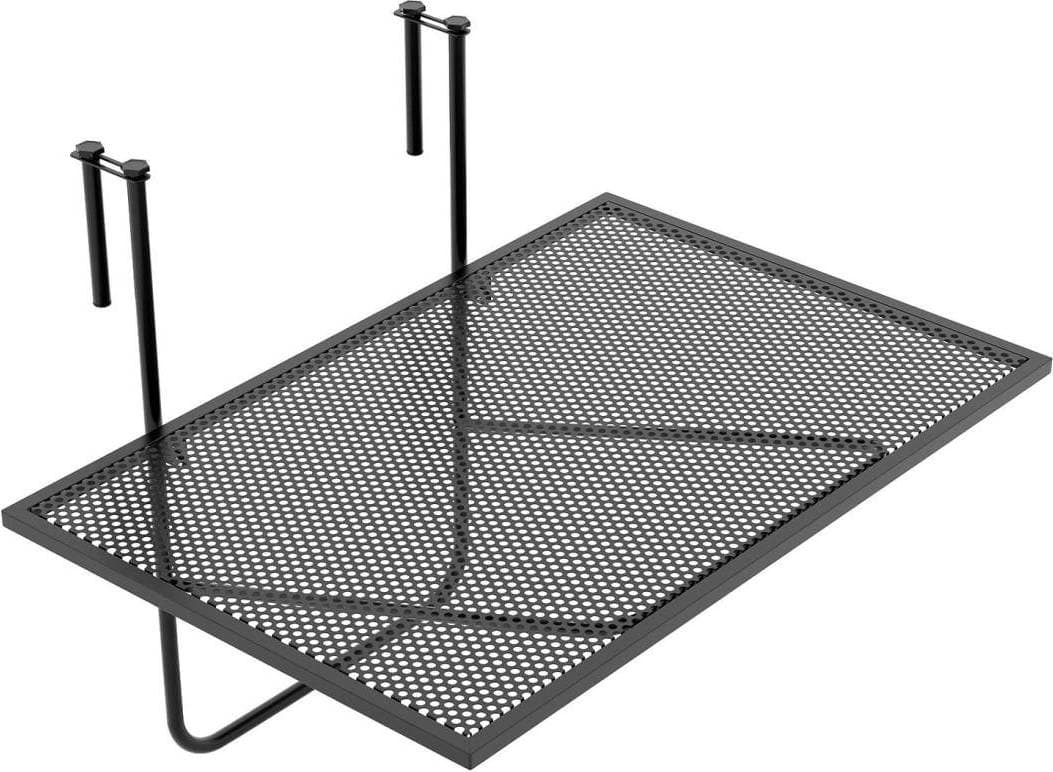 Northix Fällbart Metallbalkongbord Utrymmesbesparande Balkongbord