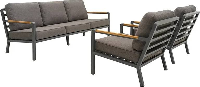 Brafab Nova Soffgrupp Antracit Dawn 202 x 86 x 86 cm Loungeset