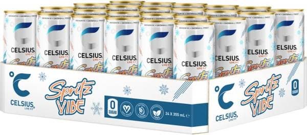 Celsius Spritz Vibe 24x355ml 24 Pack 24 st
