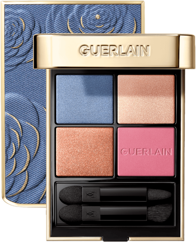Guerlain Blooming Denim Ombres G Ögonskugga Begränsad Edition 396 Blossom