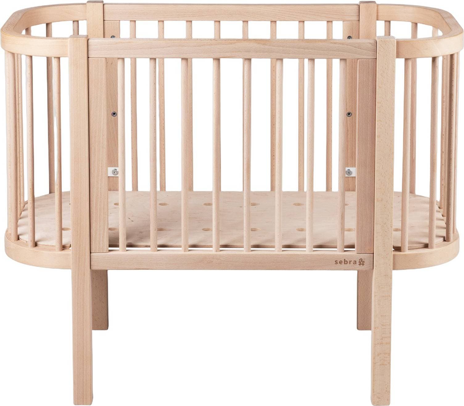 Sebra Bedside Crib Natur Wooden Edition