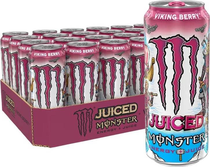 Monster Energy Juiced Viking Berry 50 cl 24-pack 2 kr pant