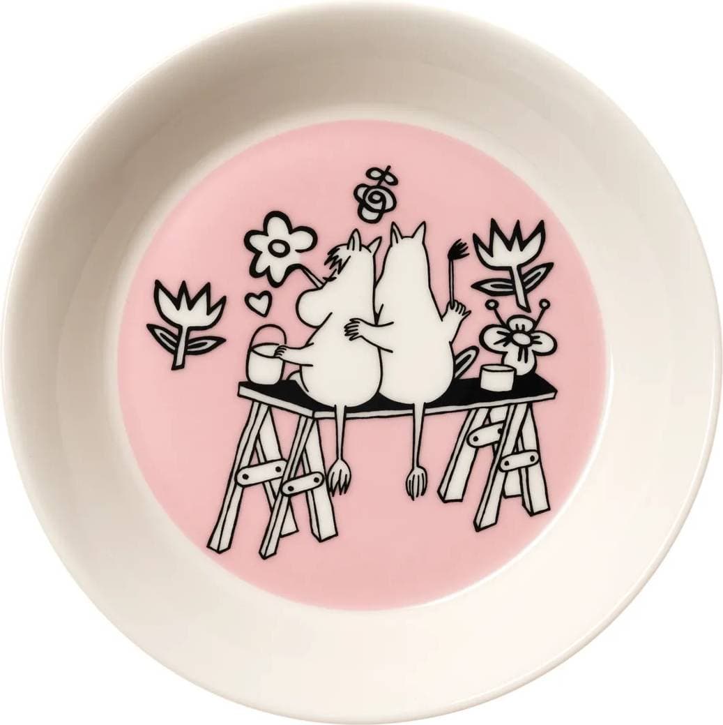 Moomin Arabia Mumin Tefat Limited Edition Ø15 cm Rosa Fat 15cm