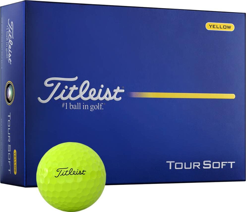 Titleist Tour Soft Yellow