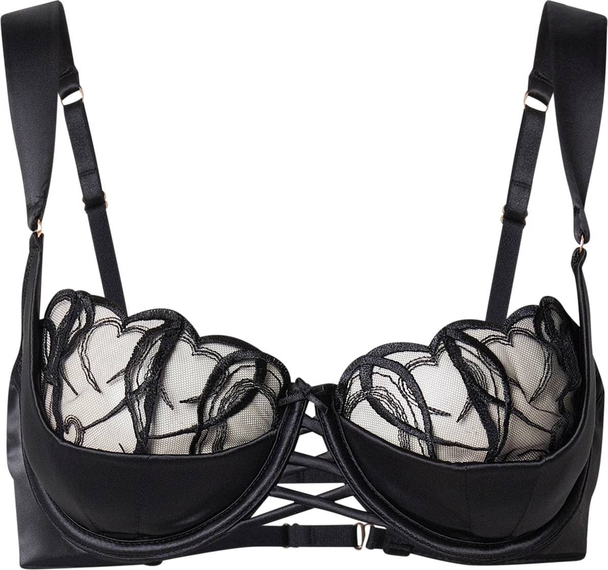 Hunkemöller Olivia Bygel-BH Utan Vaddning Svart