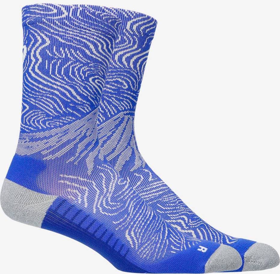 Asics Graphic Crew Sock - Cobalt Burst/Cream