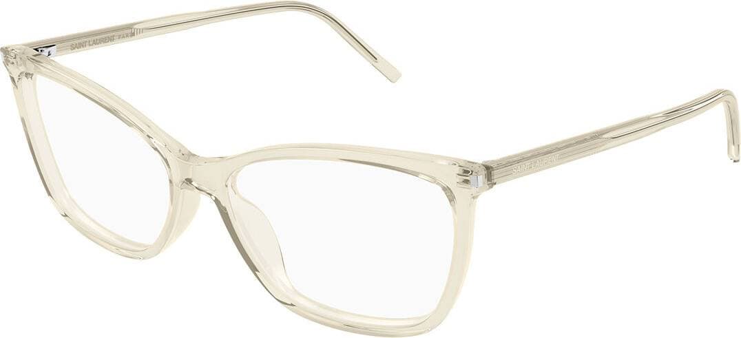 Saint Laurent SL 834 008 Gula Glasögon Endast Båge Kvinna