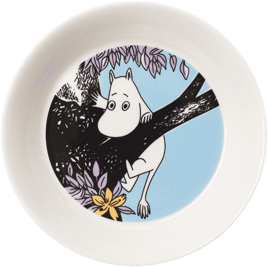 Moomin Arabia Mumin Tefat 15 cm Vänner Mattallrikar Multifarvet Fat