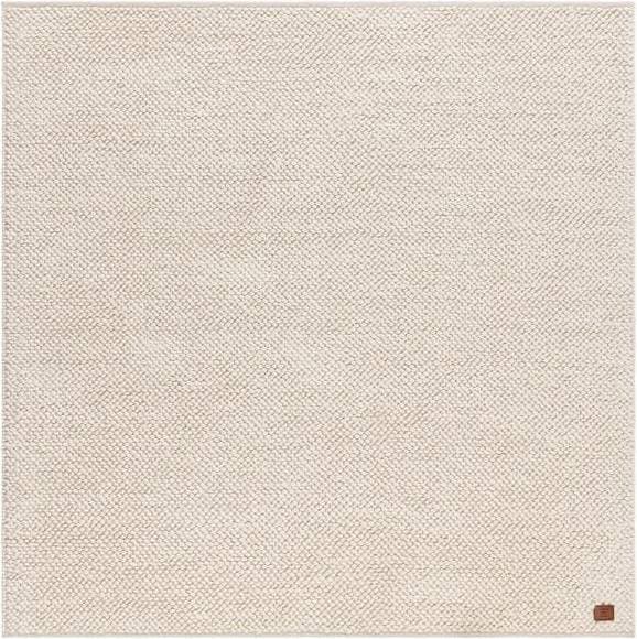 KM Home Ullmatta Bubble Kvadrat 300x300 cm Creme Beige