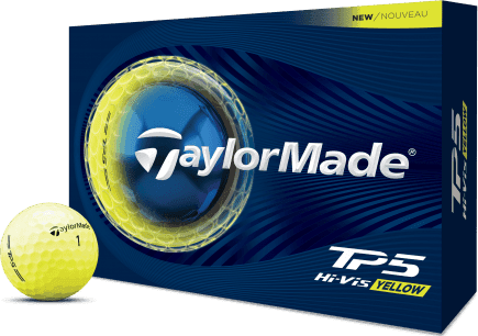 TaylorMade TP5 Golfboll Gul