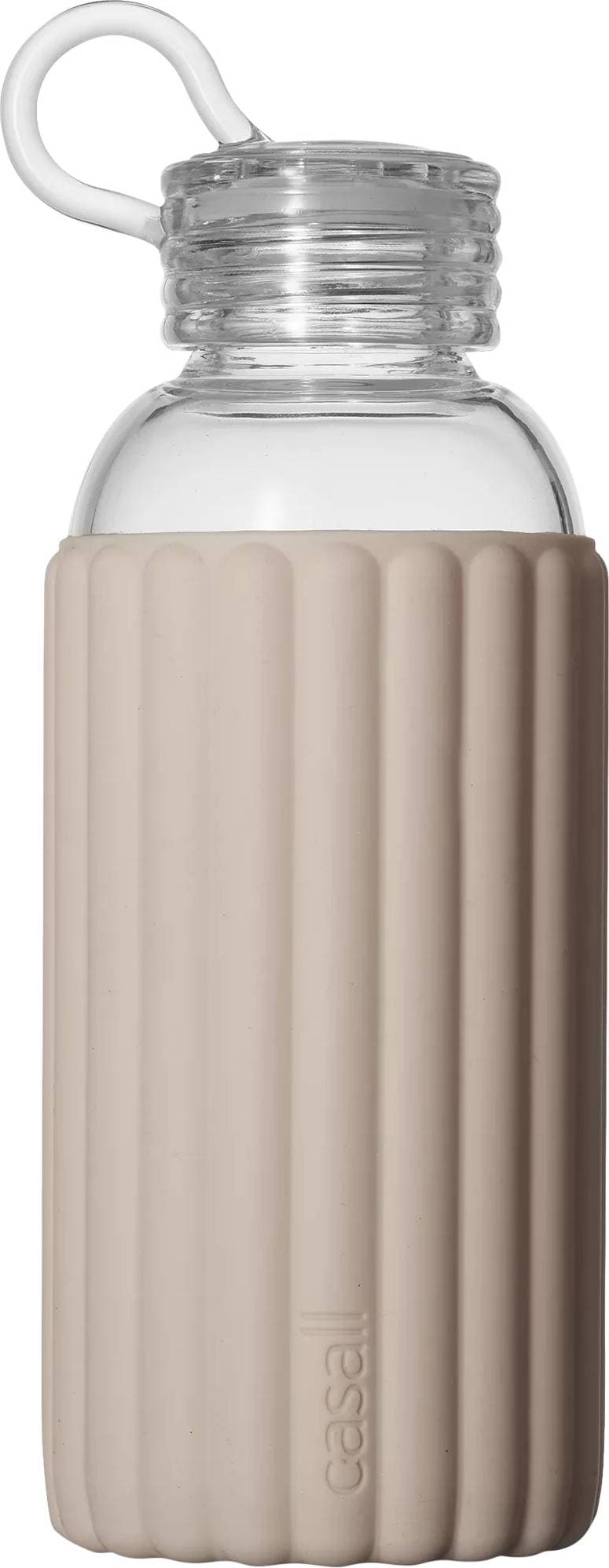 Casall Sthlm Glass 500 ml Vattenflaska Light Cashmere Beige Vattenflaska