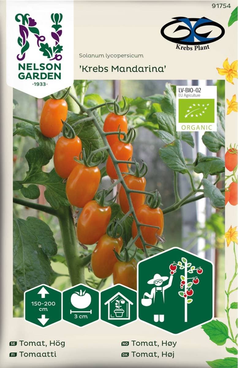 Nelson Garden Plommontomat San Marzano Krebs Mandarina F1