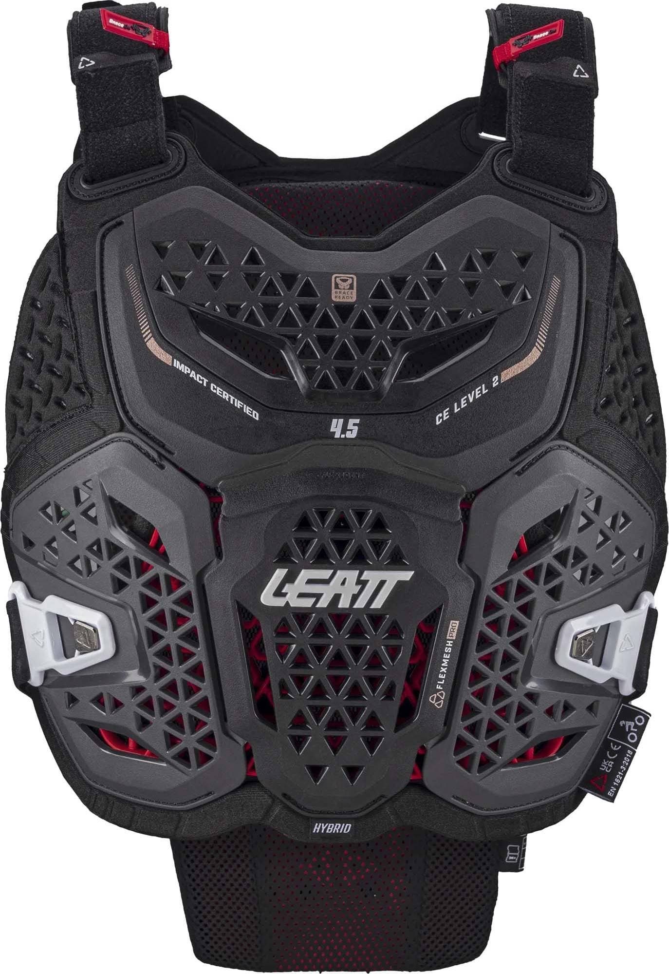 LEATT 4.5 Hybrid Dam Bröstskydd V26 - Svart