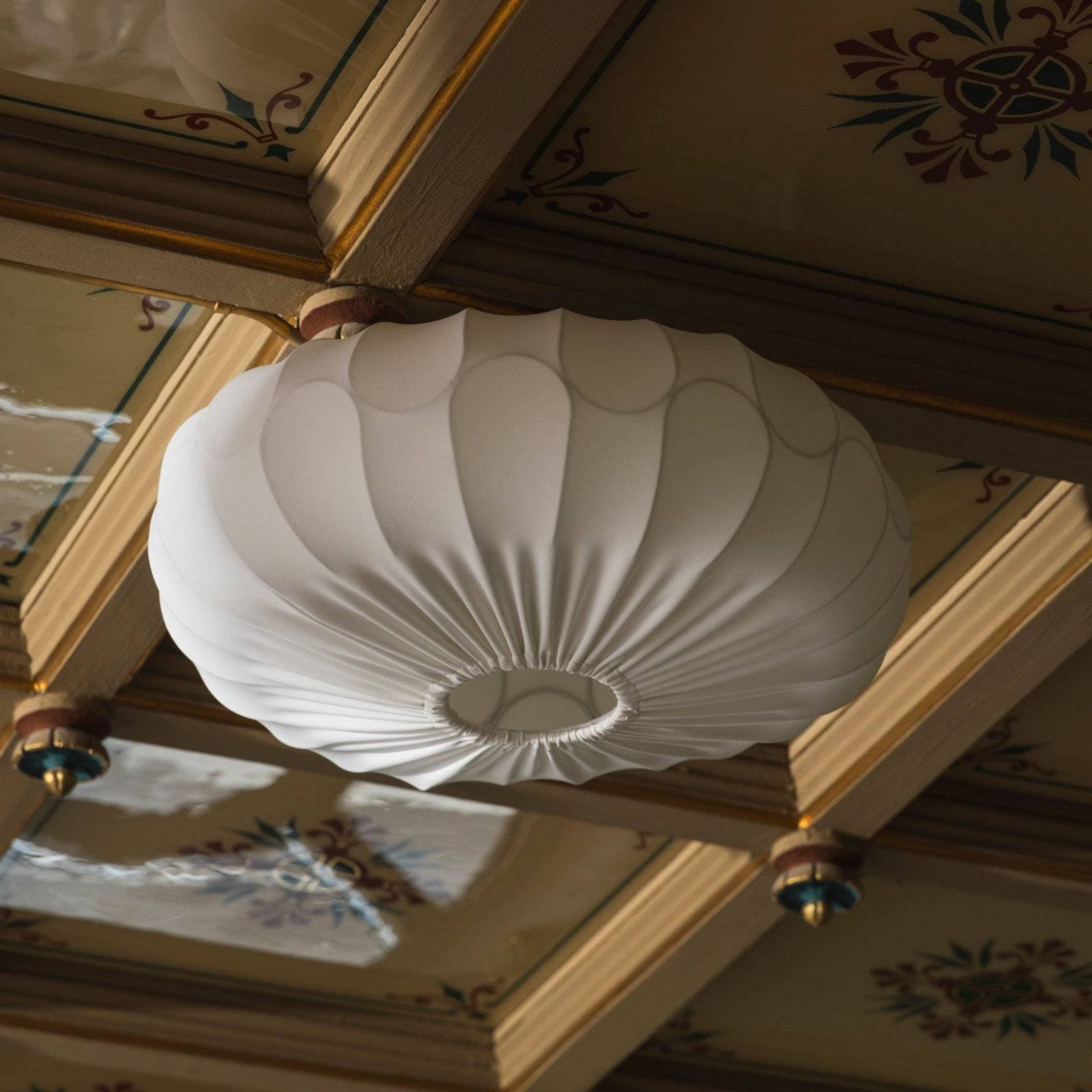 Globen Lighting Bladverk Plafond Vit Ø50x20 cm Takplafond