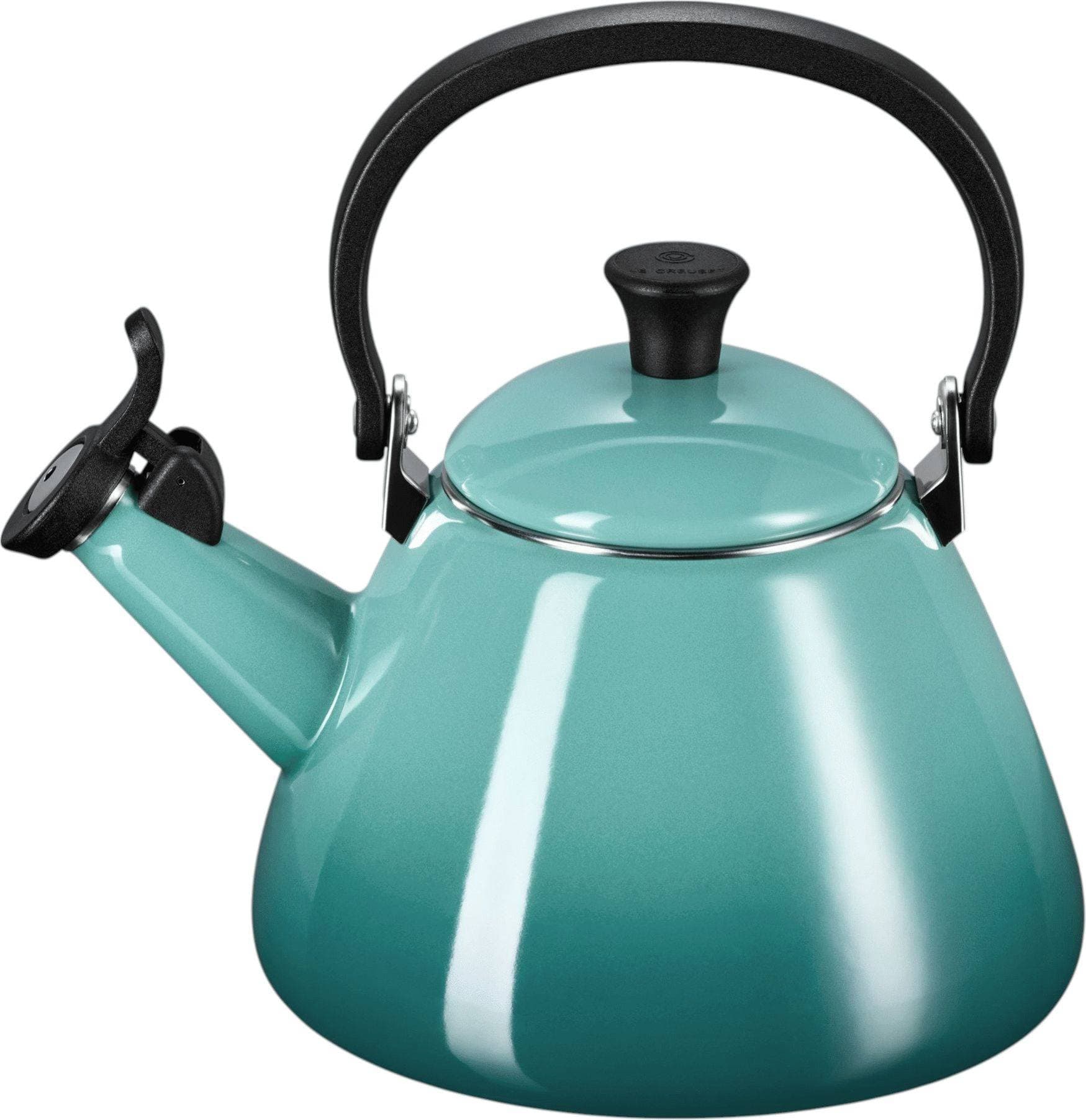 Le Creuset Kone Vattenkittel Med Vissla 1 6 L Bleu Riviera