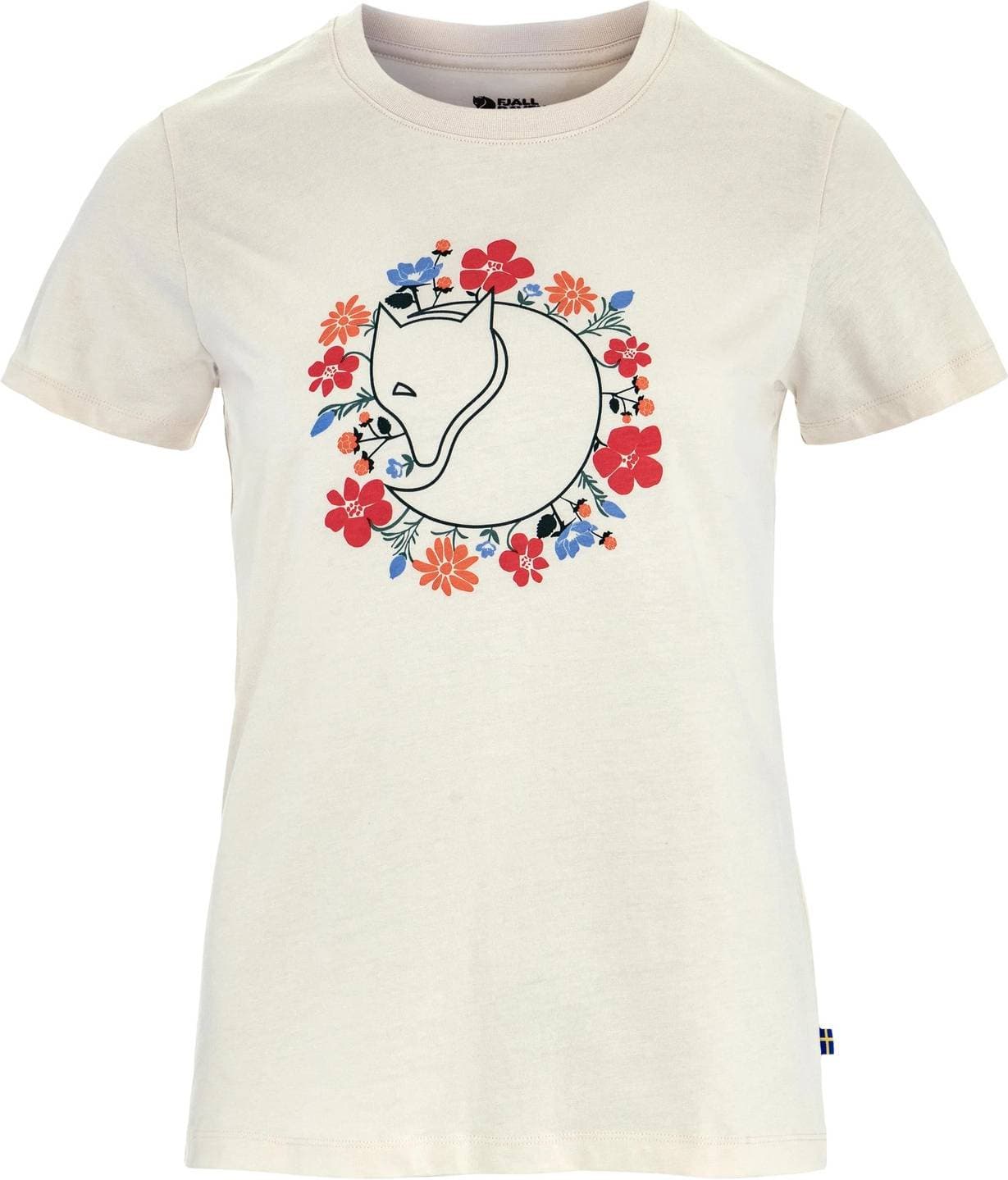 Fjällräven Fjällblomster Fox T-Shirt Women's - Chalk White