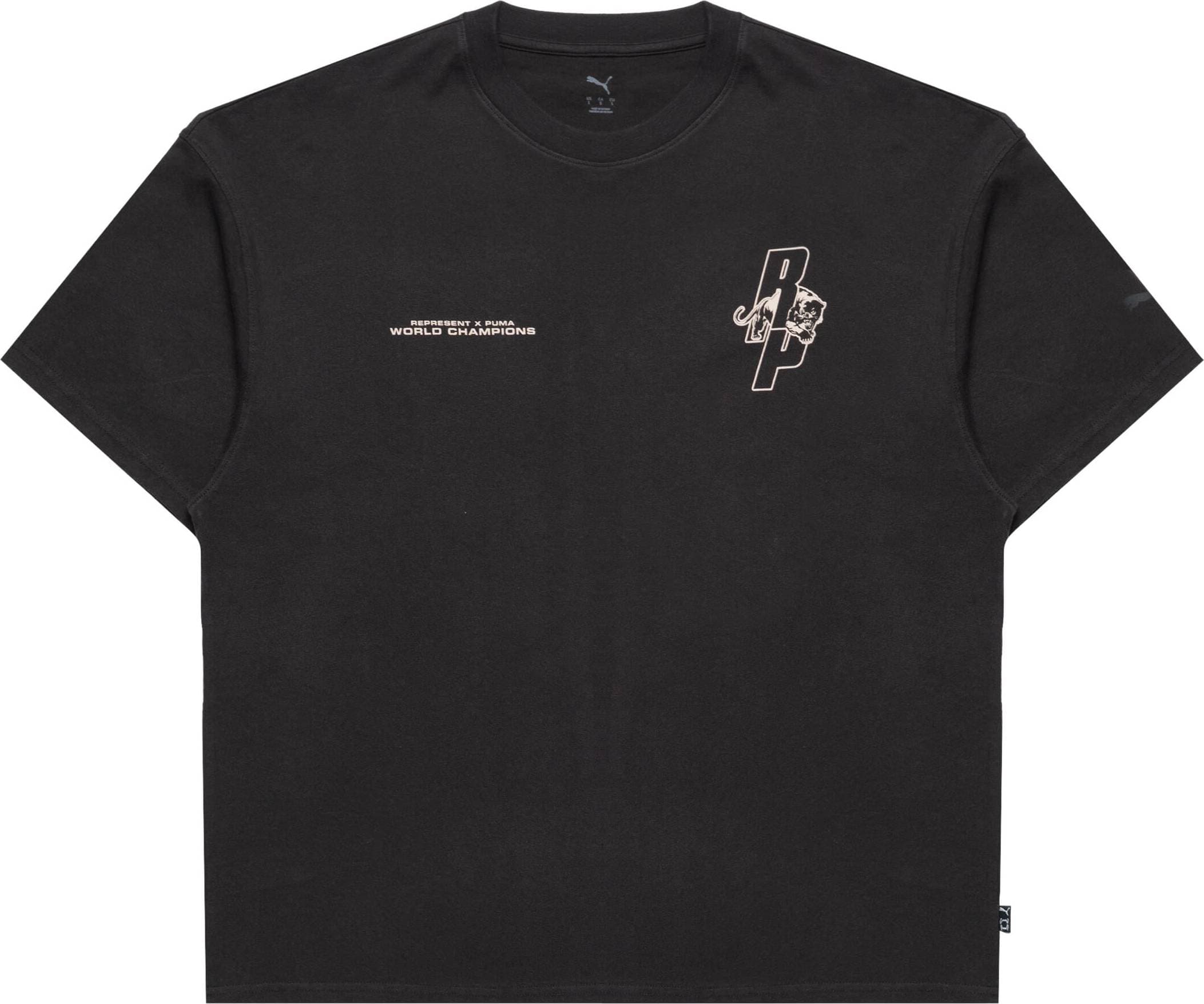 Puma T-Shirt Represent SS Tee - Black