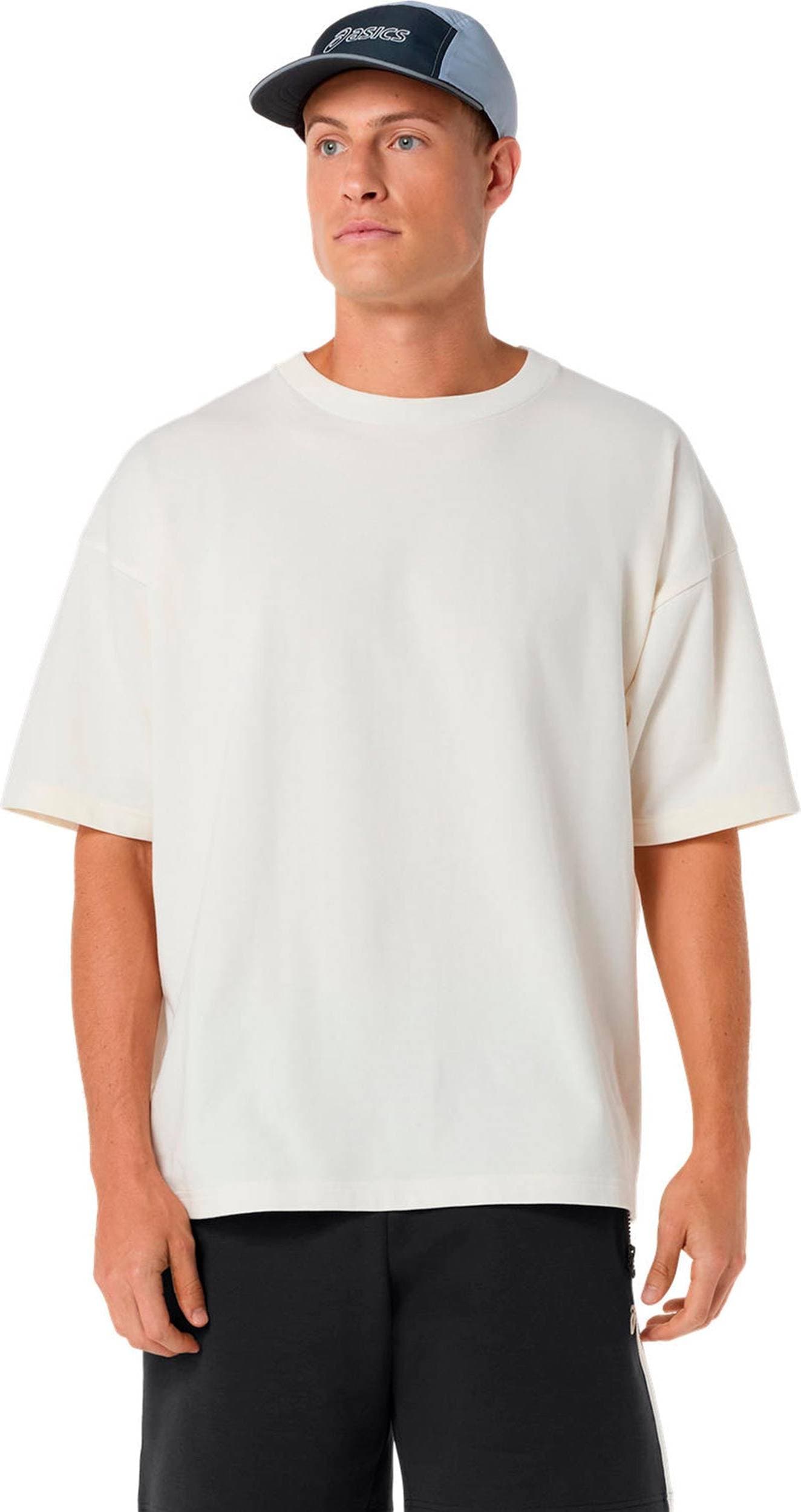 Asics Track Club Heritage Relaxed Tee - Cream