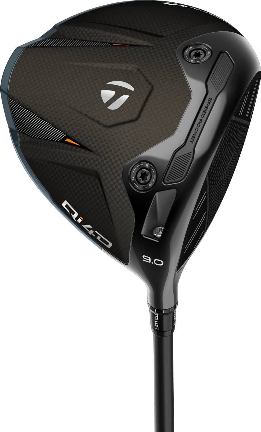 TaylorMade Qi4D Driver Herr Höger Reax MR50 Blue