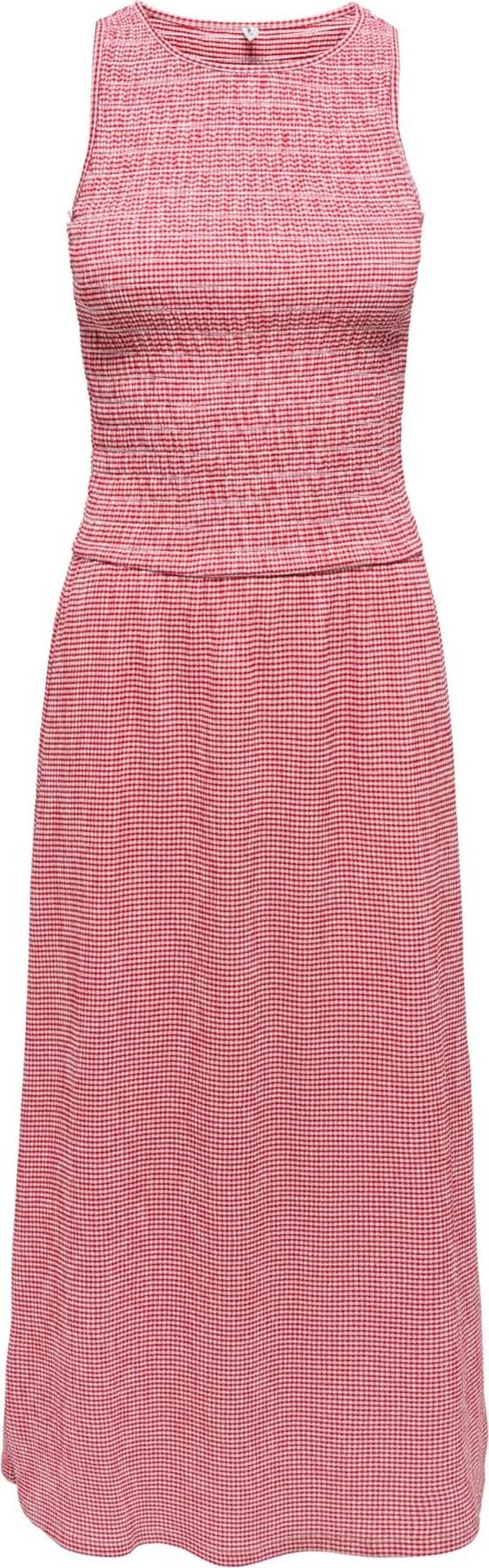 Only Onlcelle Life S L Smock Dress Jrs - Red