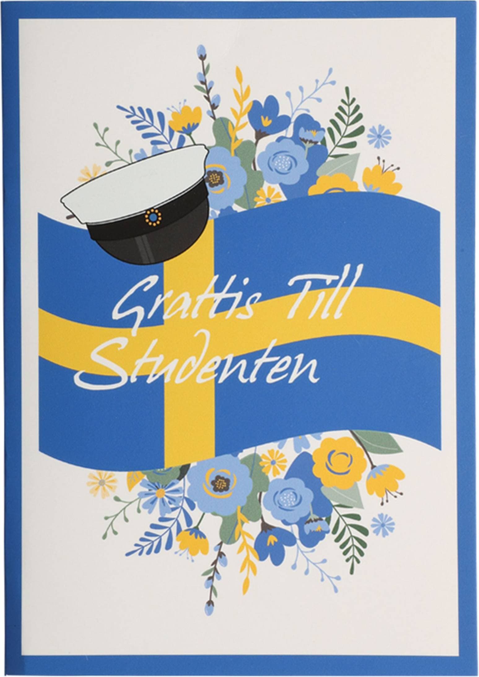 Hisab Joker Kort Studenten Svenska Flaggan