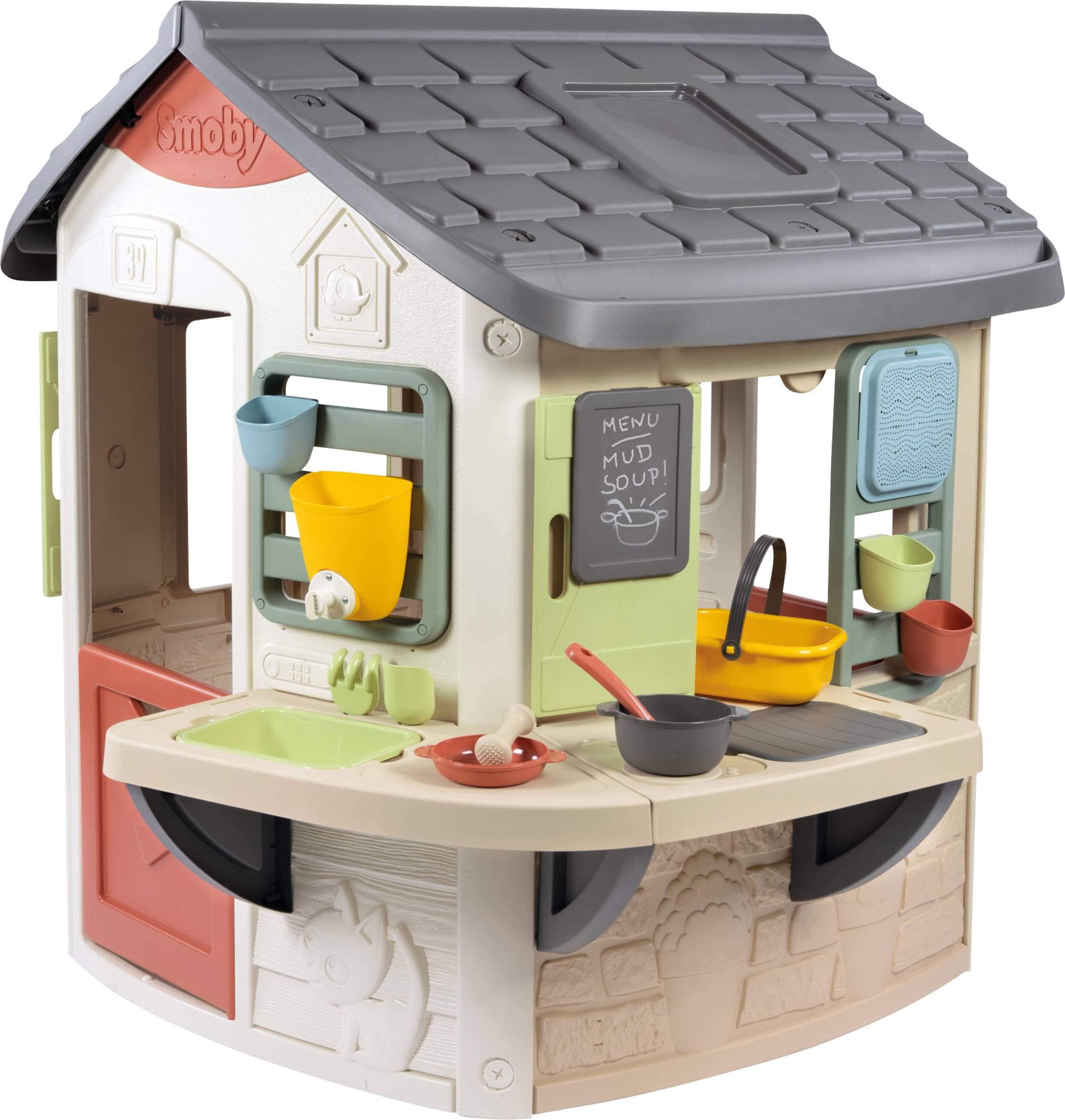 Smoby Life Lekstuga Med Lerkök