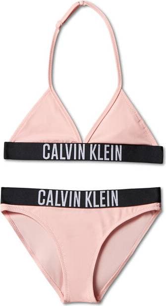 Calvin Klein Triangle Bikini Set - Pink