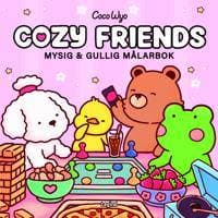 Coco Wyo Cozy Friends Målarbok