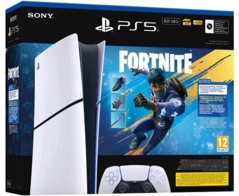 Sony PlayStation 5 (PS5) Slim Digital Edition 825GB - Fortnite Flowering Chaos