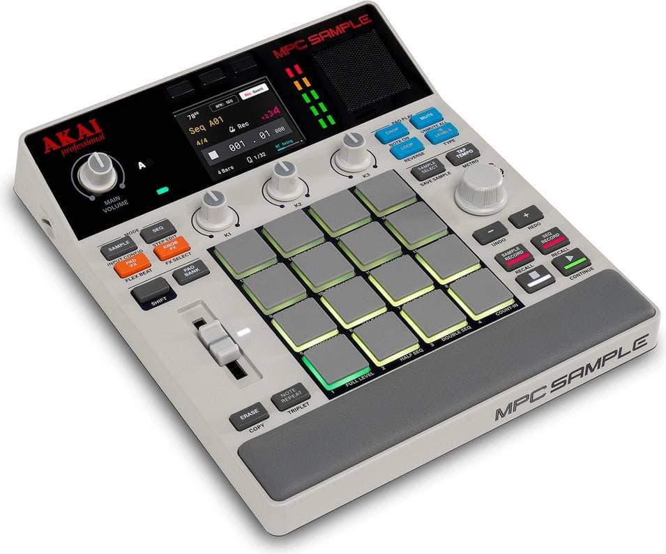 Akai Professional MPC Sample and Rode NTH-50 Headphones