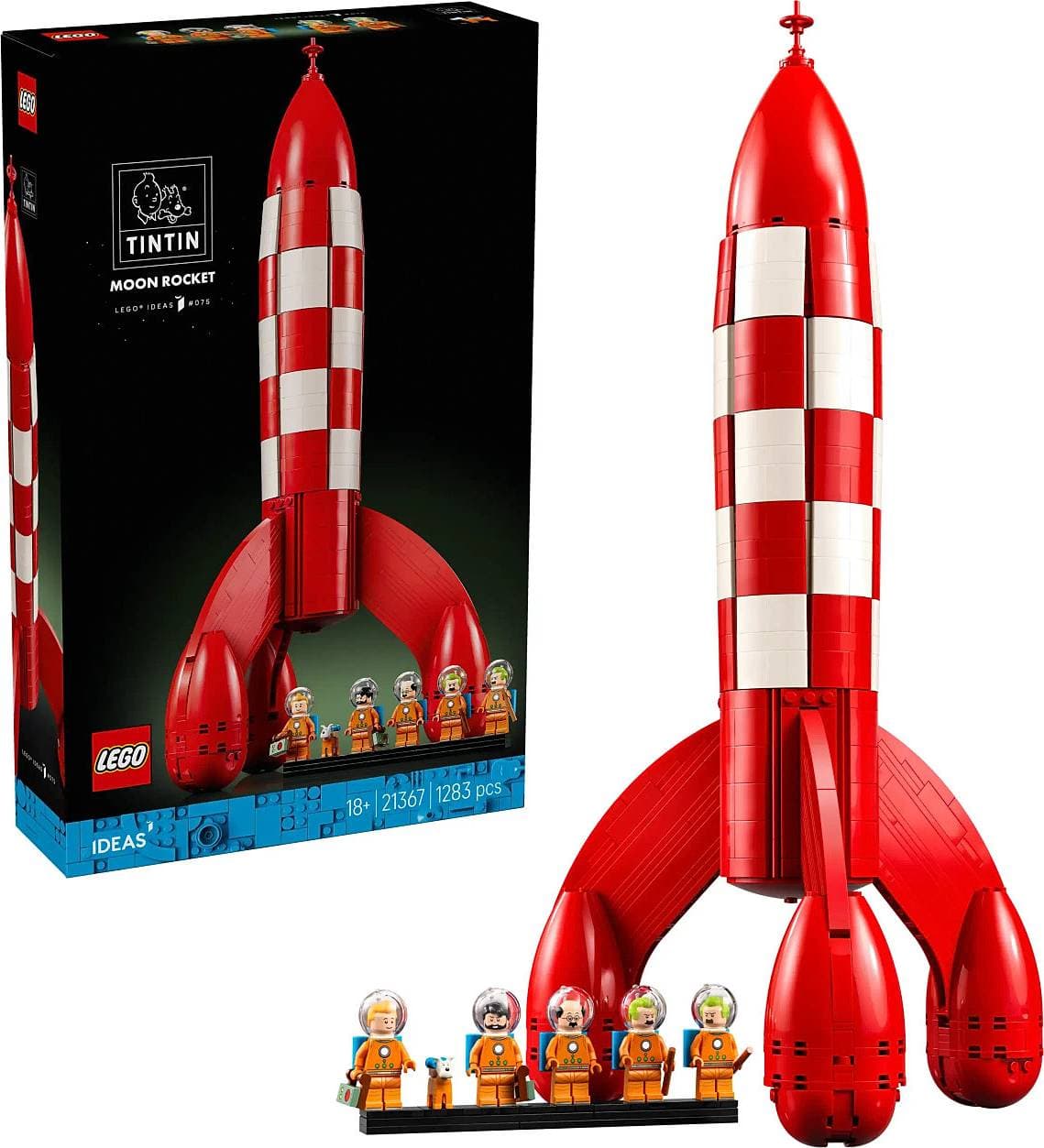 LEGO Ideas 21367 Tintin Månraket