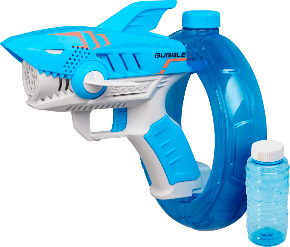 Harald Nyborg Såpbubbelpistol Haj Blå
