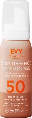 EVY Daily Defence Face Mousse SPF50 PA++++ 75ml