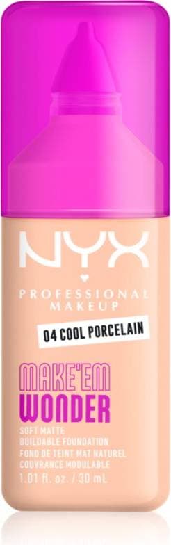 NYX Professional Makeup Make Em Wonder Soft Matte Foundation - Cool Porcelain