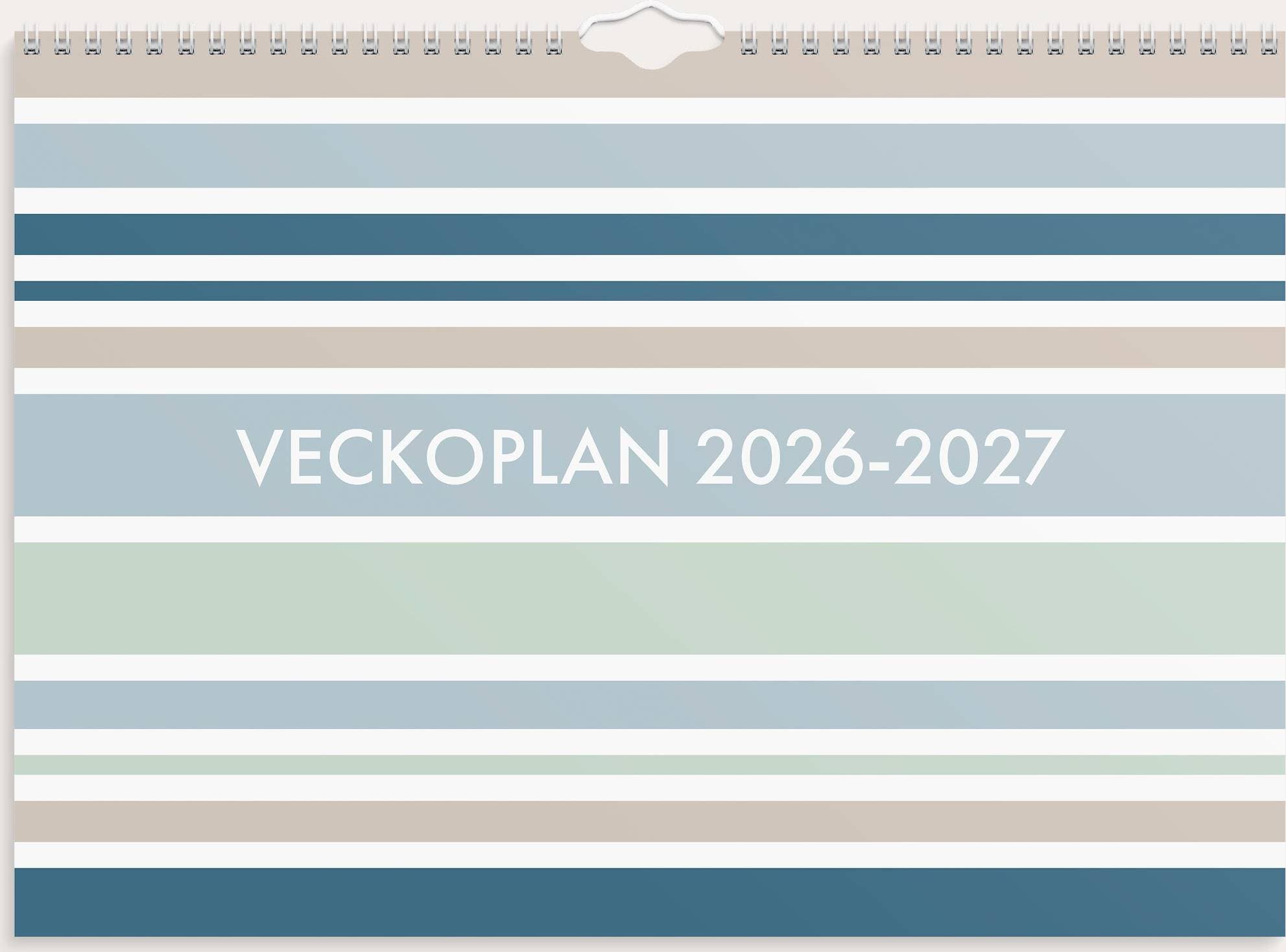 Burde Veckoplan 26 27 Väggkalender