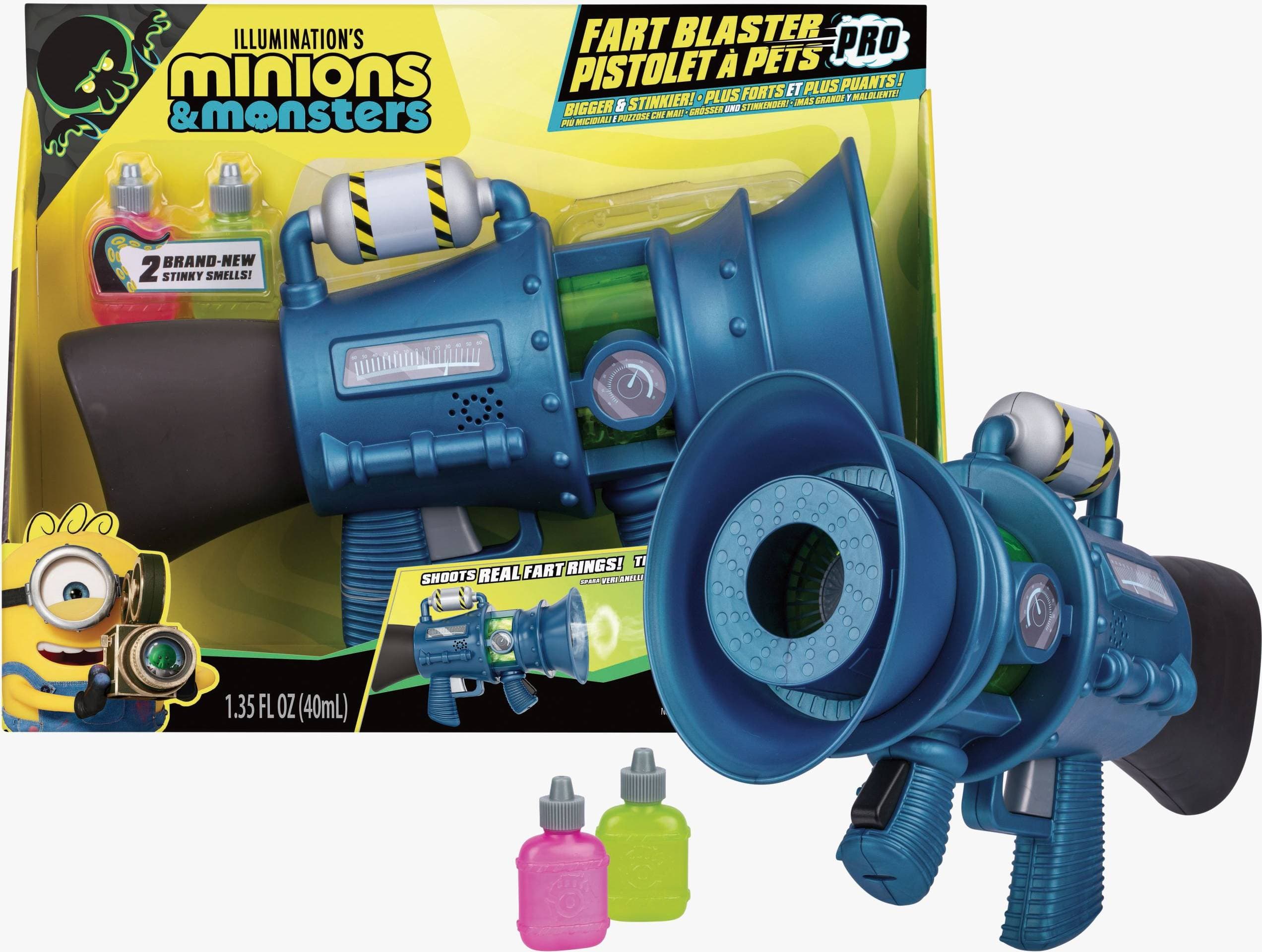 MINIONS 3 Supreme Fart Blaster - Blå